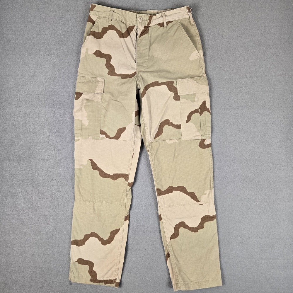 US‎ Military Desert Camouflage Cargo Pants Mens Small Short Combat Trousers